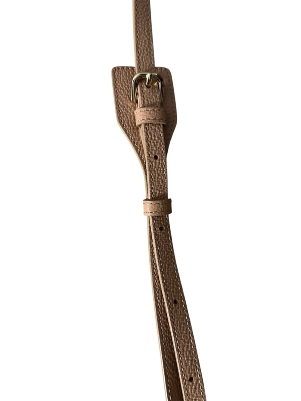 Marc Jacobs Coral Pink Leather Crossbody with Tan Strap - Picture 3 of 7